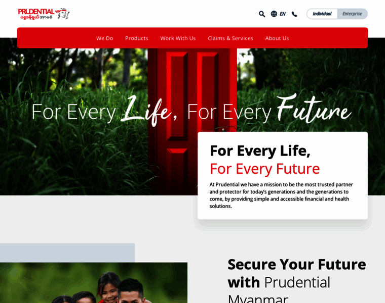 Prudential.com.mm thumbnail