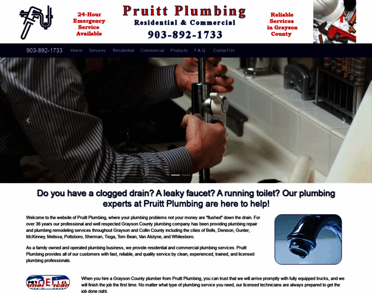 Pruittplumbingservices.com thumbnail