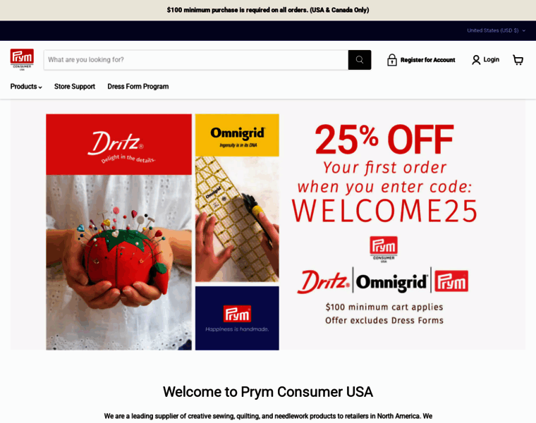 Prym-consumer-usa.com thumbnail
