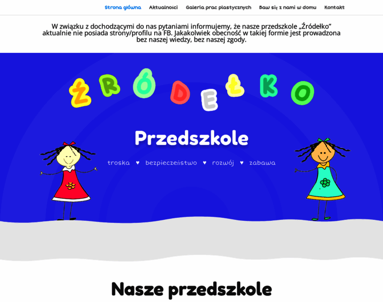 Przedszkolezrodelko.edu.pl thumbnail