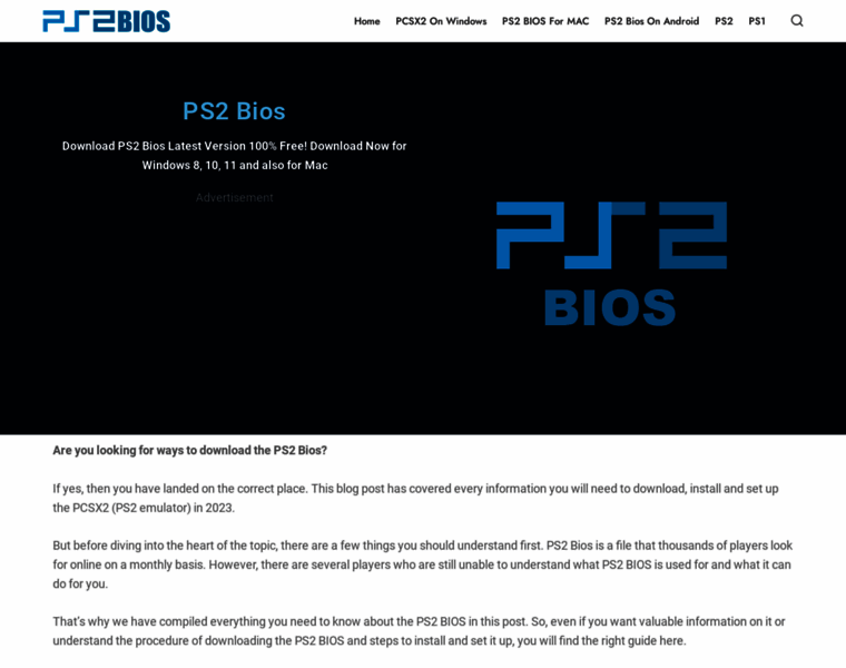 Ps2bios.co thumbnail