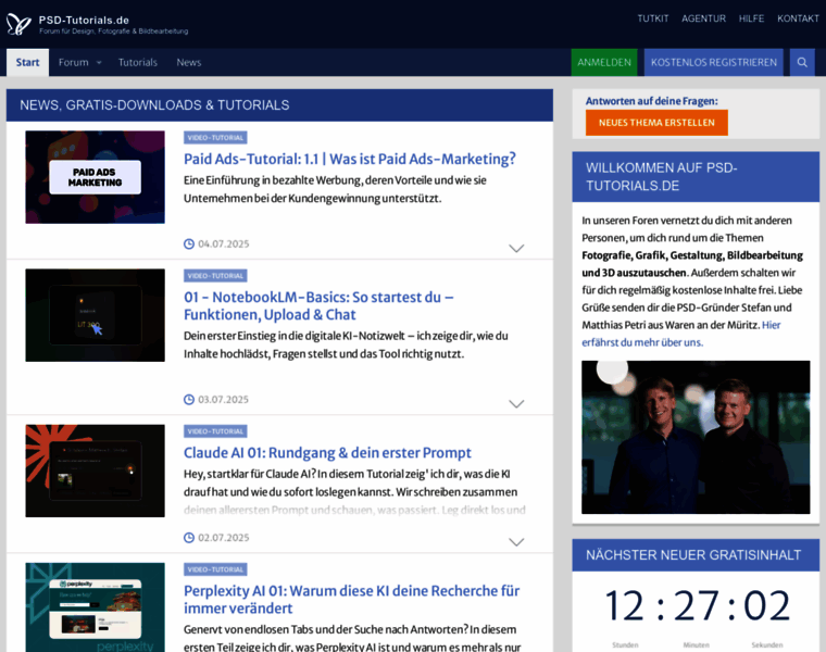 Psd-tutorials.de thumbnail Psd-tutorials.de thumbnail