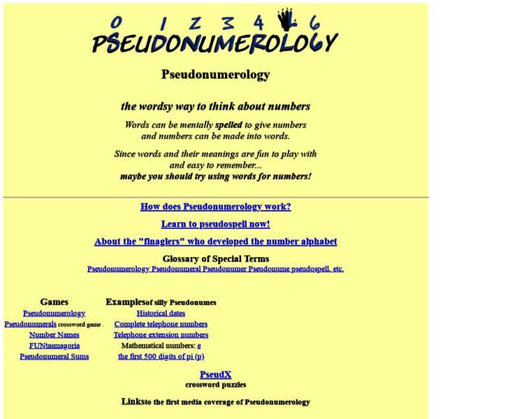 Pseudonumerology.com thumbnail