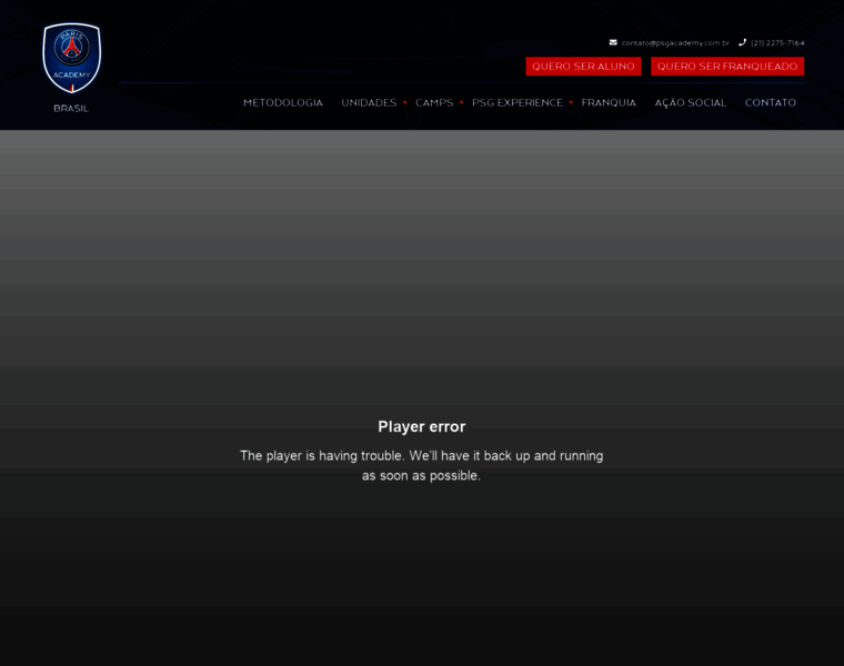 Psgacademy.com.br thumbnail