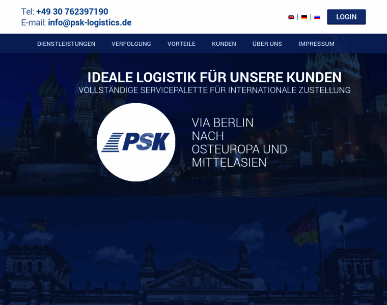 Psk-logistics.de thumbnail