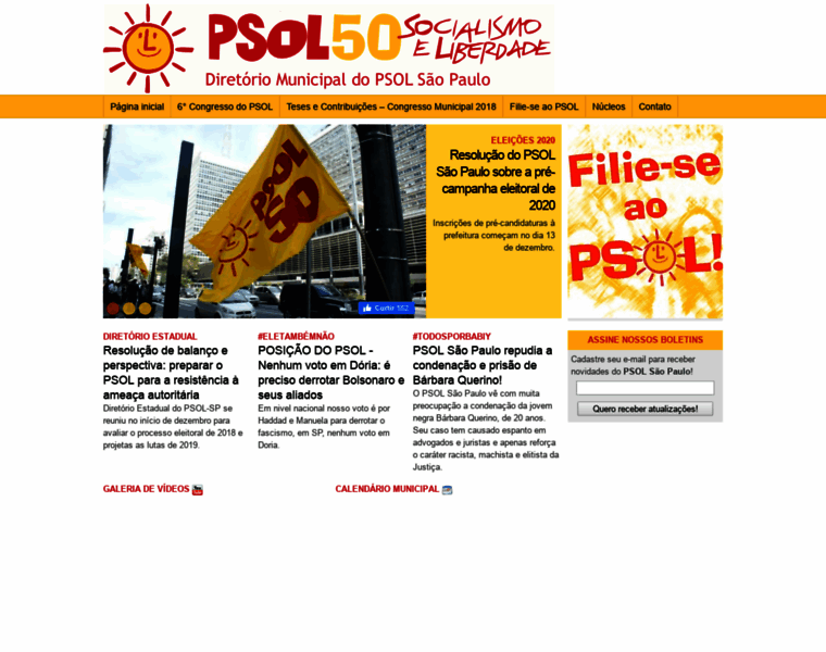 Psolsaopaulo.org thumbnail