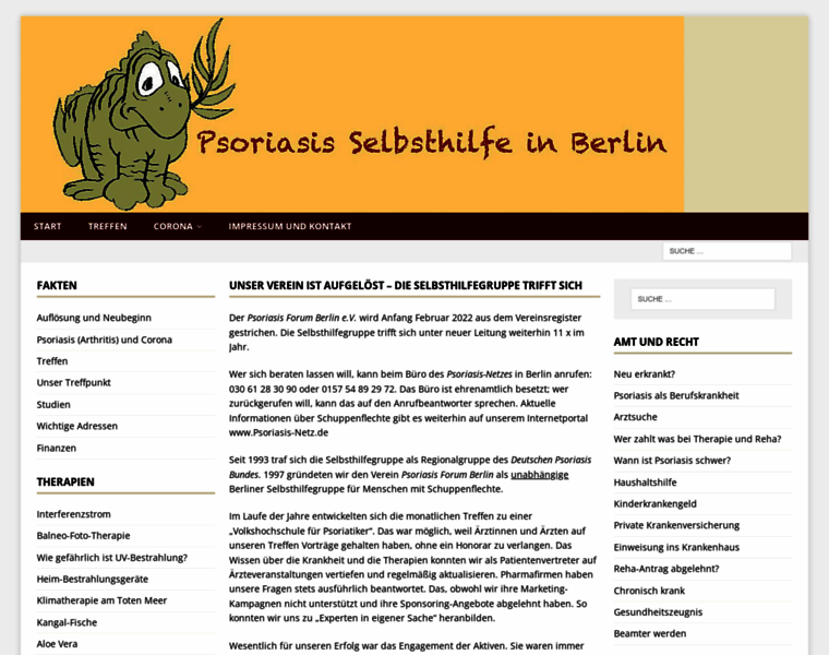 Psoriasis-forum-berlin.de thumbnail