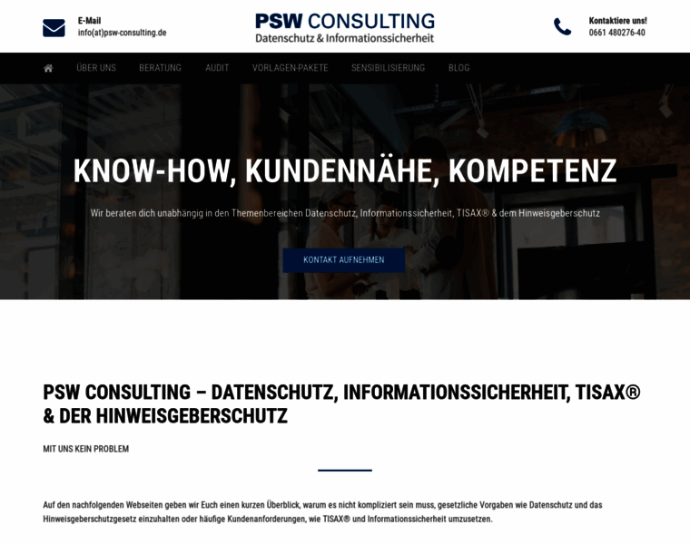 Psw-consulting.de thumbnail