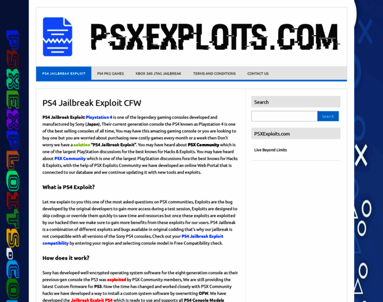 Psxexploits.com thumbnail