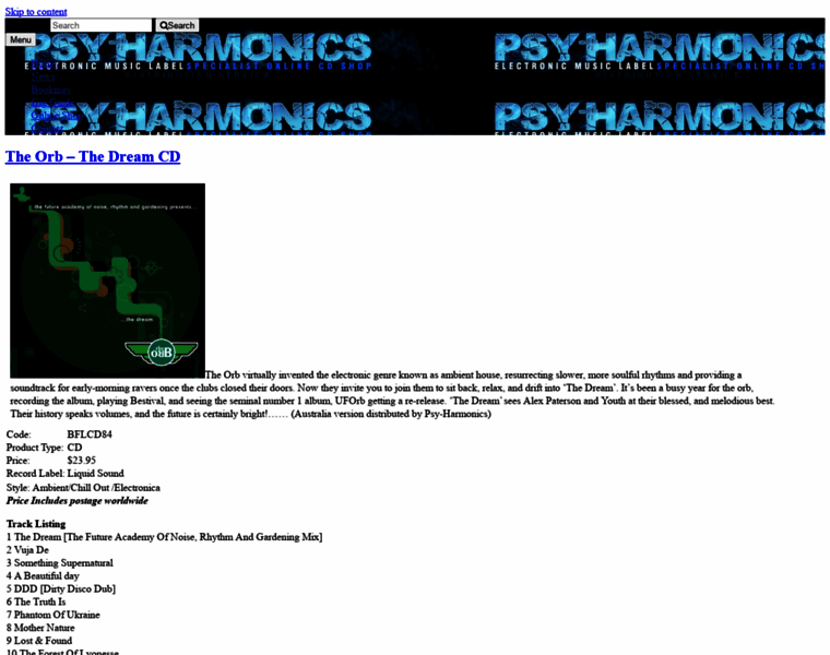 Psy-harmonics.com.au thumbnail