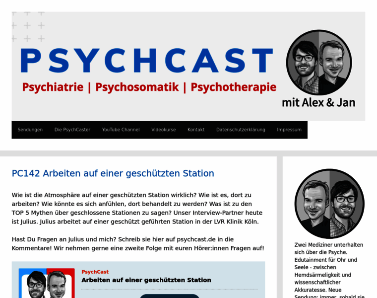 Psychcast.de thumbnail