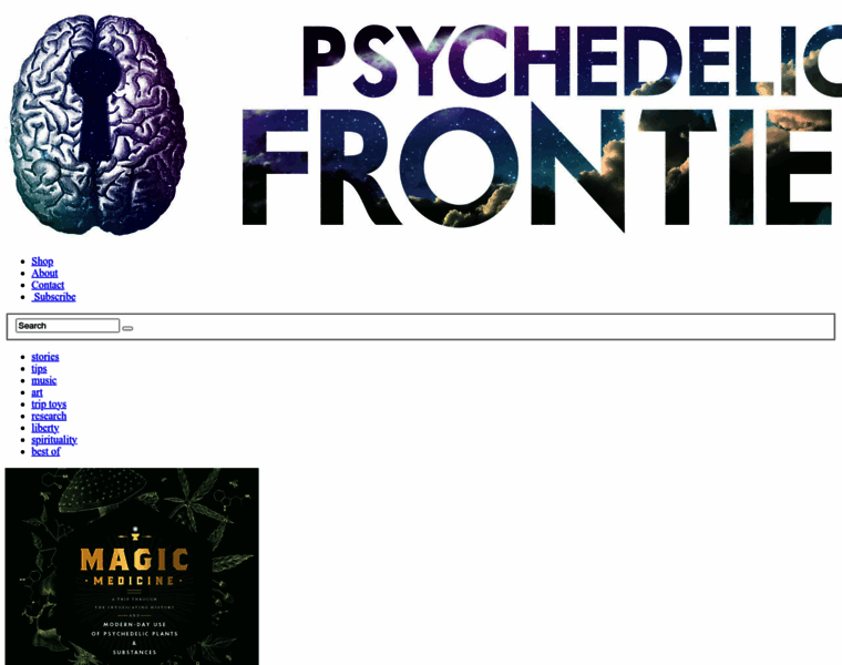 Psychedelicfrontier.com thumbnail