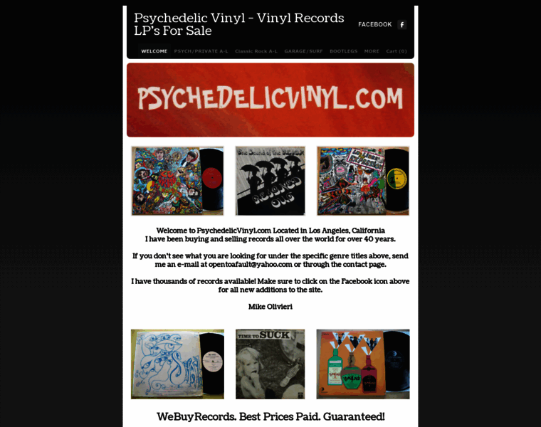 Psychedelicvinyl.com thumbnail