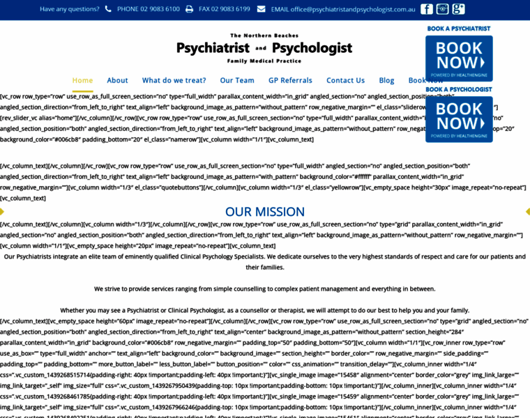 Psychiatristandpsychologist.com.au thumbnail