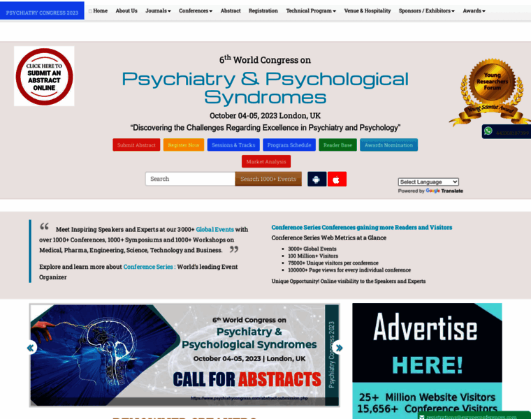 Psychiatrycongress.com thumbnail