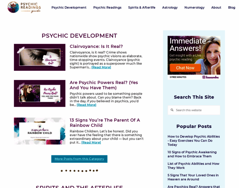 Psychic-readings-guide.com thumbnail