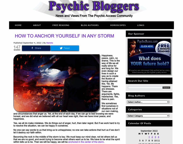 Psychicbloggers.com thumbnail