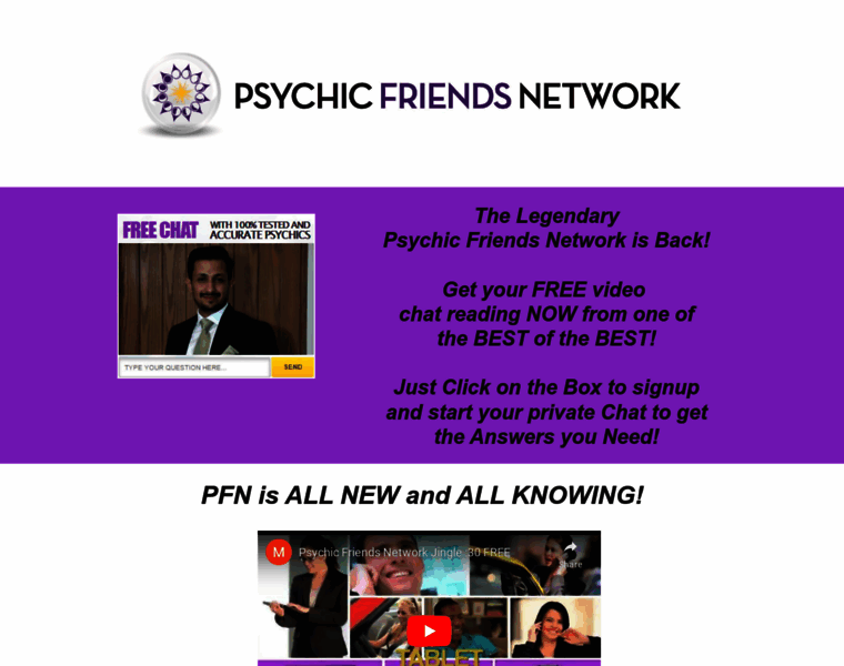 Psychicfriendsnetwork.com thumbnail