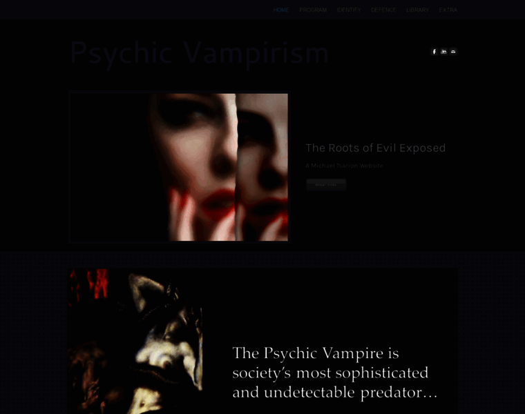 Psychicvampirism.com thumbnail