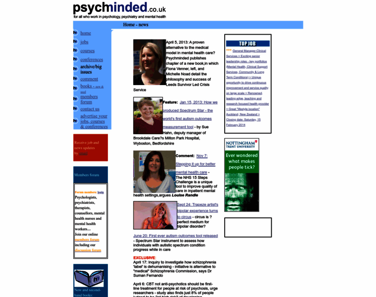 Psychminded.co.uk thumbnail