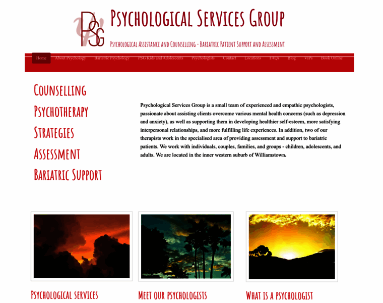 Psychologicalservicesgroup.com.au thumbnail