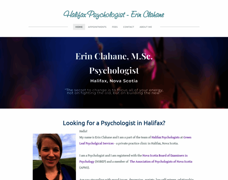 Psychologisthalifaxns.ca thumbnail