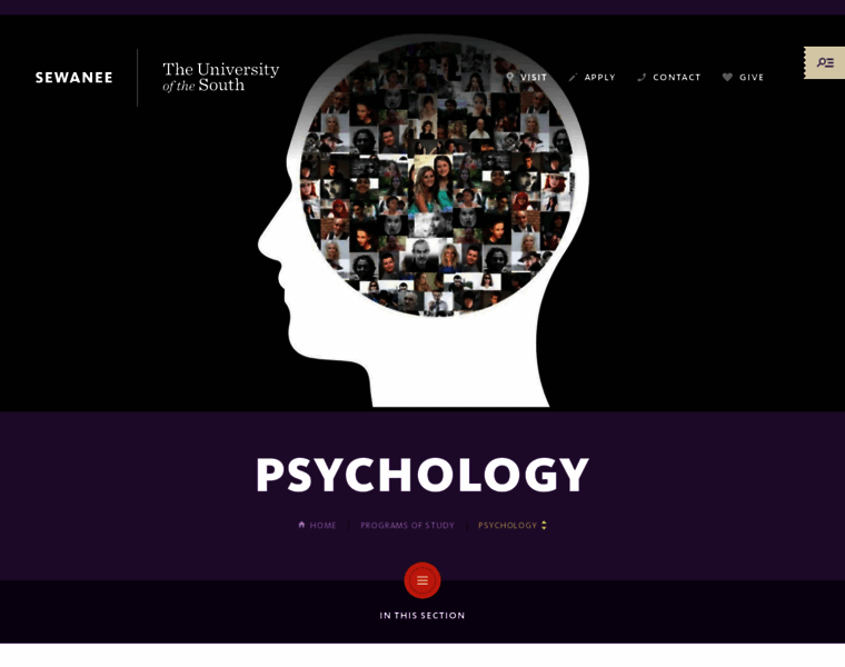 Psychology.sewanee.edu thumbnail