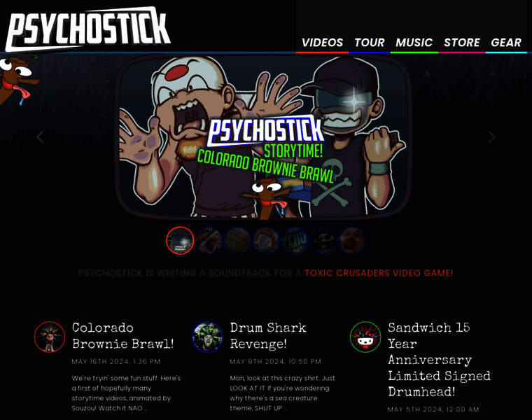 Psychostick.com thumbnail