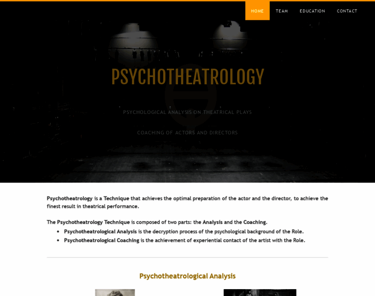Psychotheatrology.com thumbnail