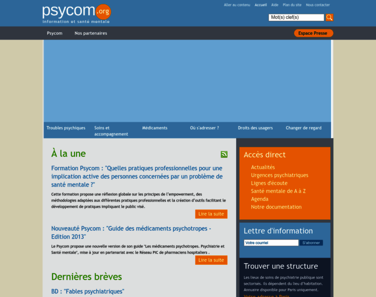 Psycom75.org thumbnail