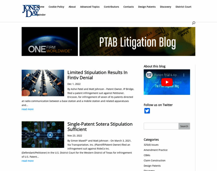 Ptablitigationblog.com thumbnail