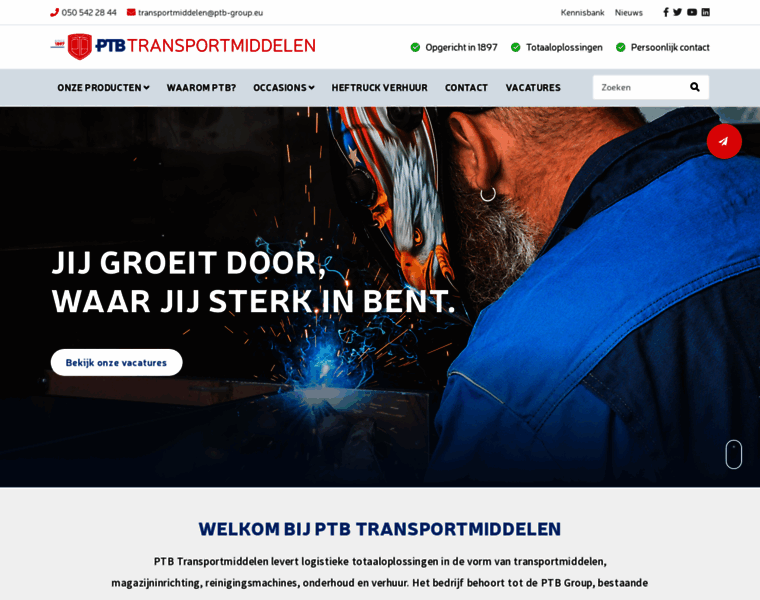 Ptb-transportmiddelen.nl thumbnail