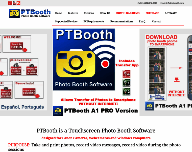 Ptbooth.com thumbnail