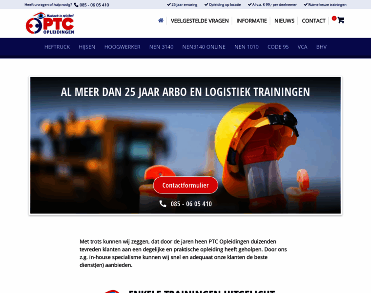 Ptc-opleidingen.nl thumbnail