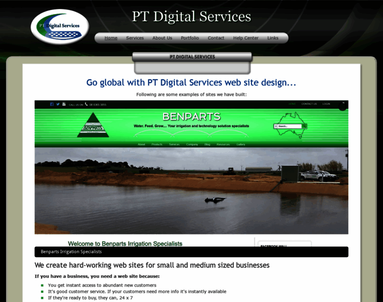 Ptdigitalservices.com.au thumbnail