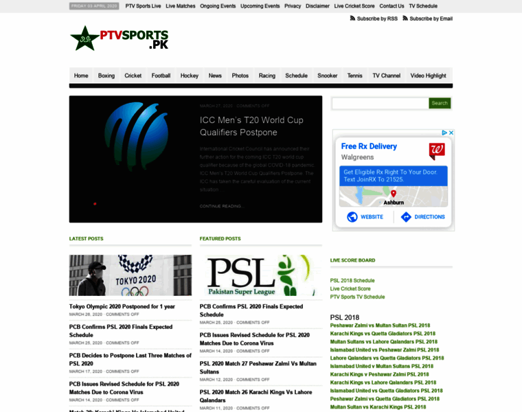 Ptvsports.pk thumbnail