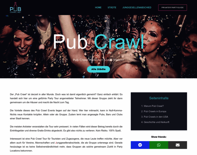 Pub-crawl.net thumbnail