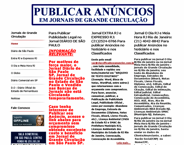 Publicaranuncios.com.br thumbnail