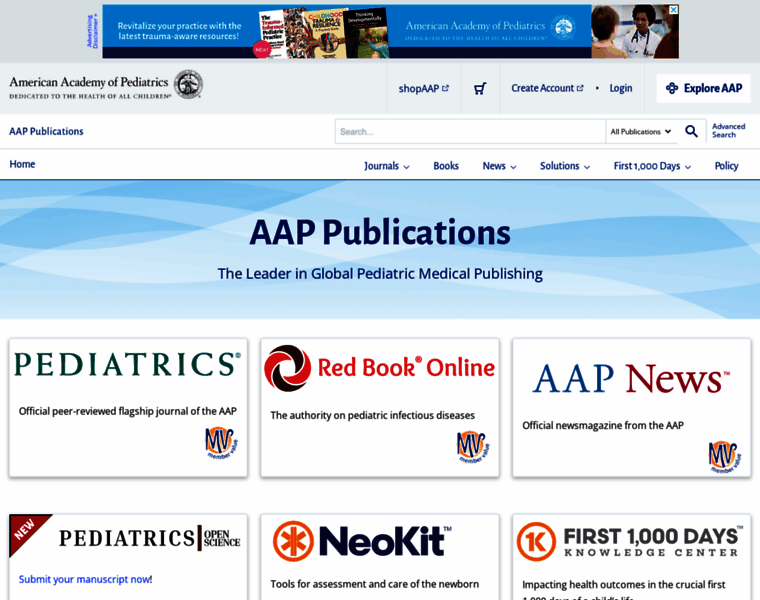 Publications.aap.org thumbnail