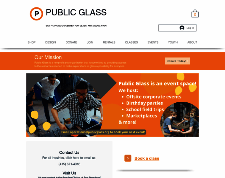 Publicglass.org thumbnail