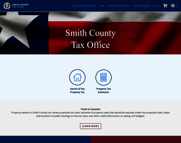 Publictax.smith-county.com thumbnail