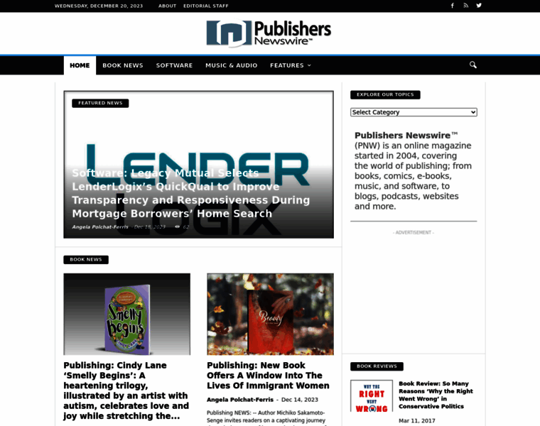 Publishersnewswire.com thumbnail