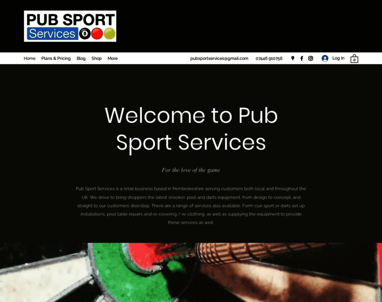 Pubsportservices.co.uk thumbnail