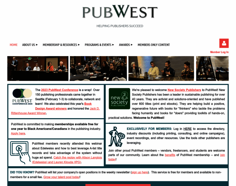Pubwest.org thumbnail