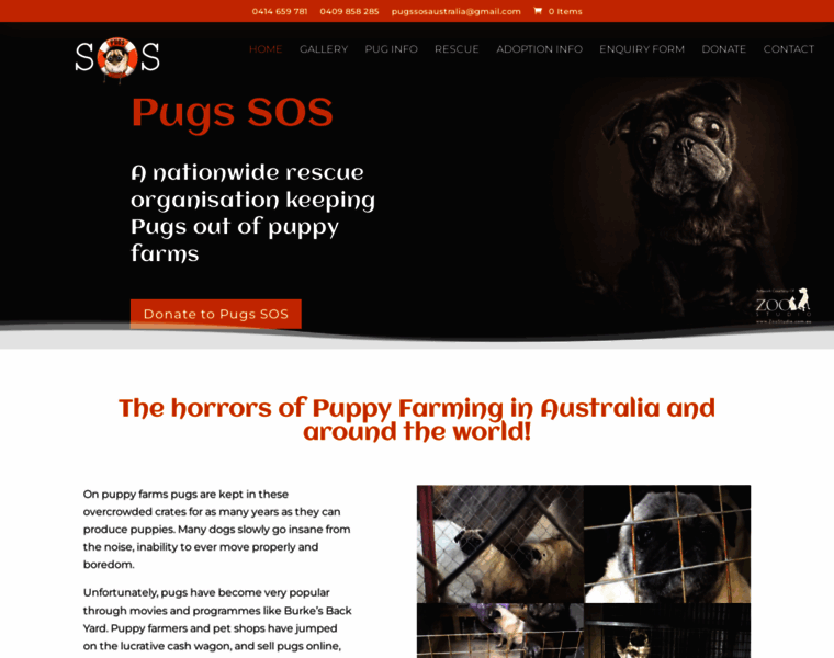 Pugs-sos.com thumbnail