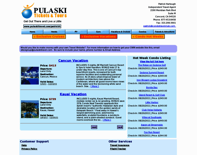 Pulaskitravel.com thumbnail