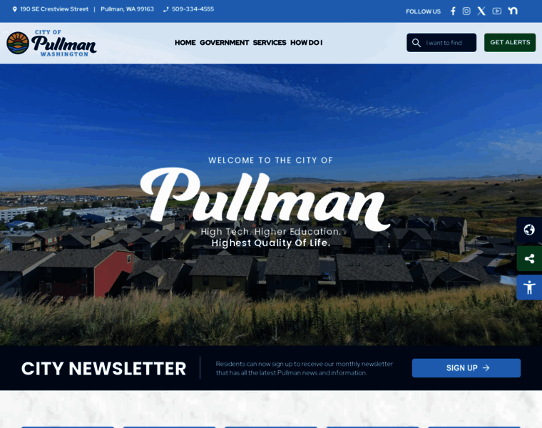 Pullman-wa.gov thumbnail