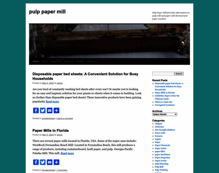 Pulppapermill.com thumbnail