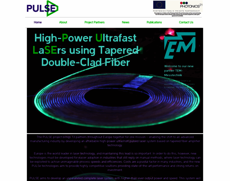 Pulse-laser.eu thumbnail