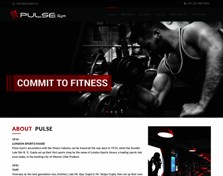 Pulsegym.in thumbnail